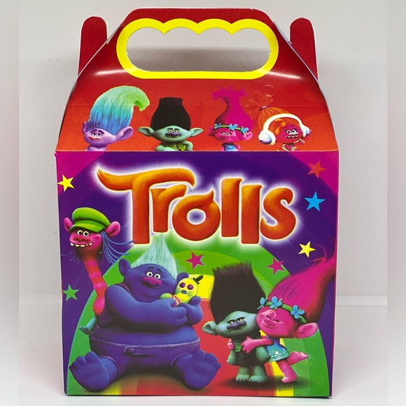 Other 1 Ct Pack Trolls Candy Boxes Paquete Con 10 Cajas De Trolls
